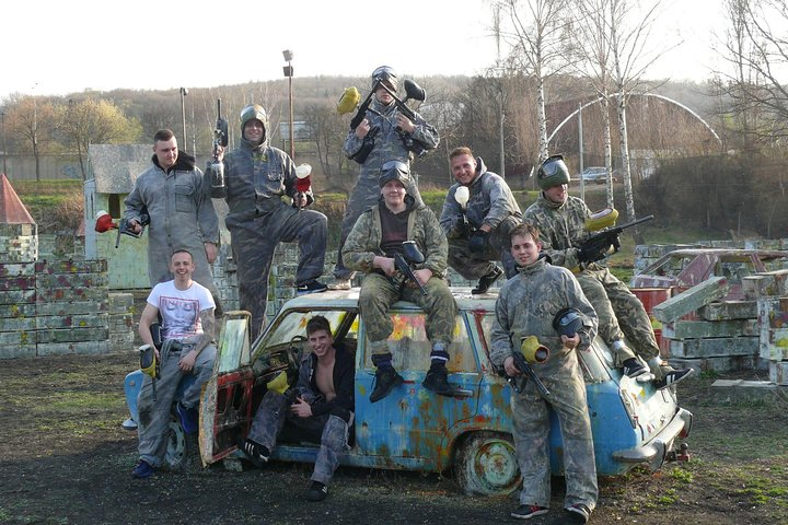 Paintball outdoor in Prague